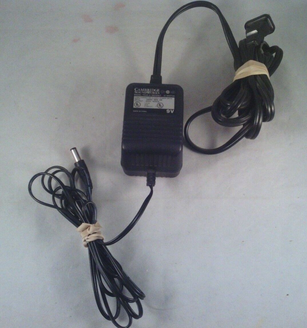 New Genuine Cambridge TEAD-41-090400UT Soundworks 9V 400mA AC DC Adapter Power Supply